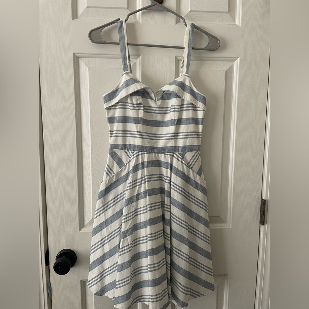 Blue and White Beachy Dress!